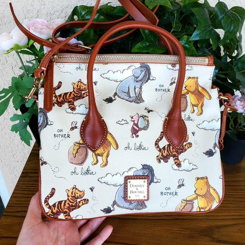 Disney Parks Dooney & Bourke 2020 Winnie the Pooh Satchel Crossbody